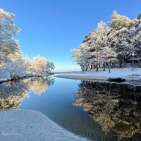 Zakatek Ciszy. Ferienhaus Sluchowo